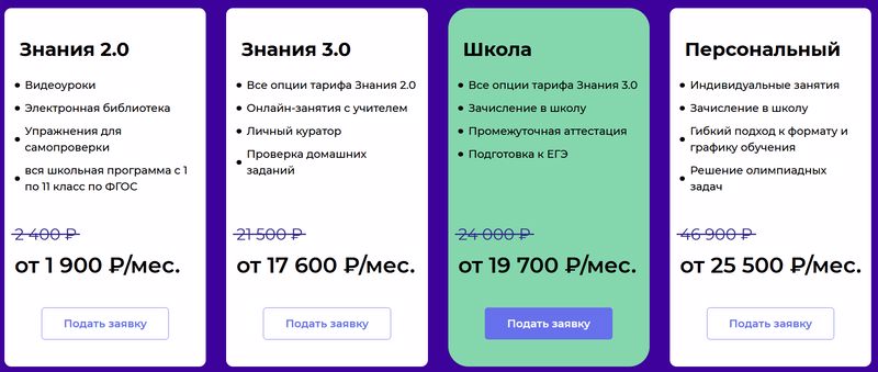 Московская онлайн школа номер 1
